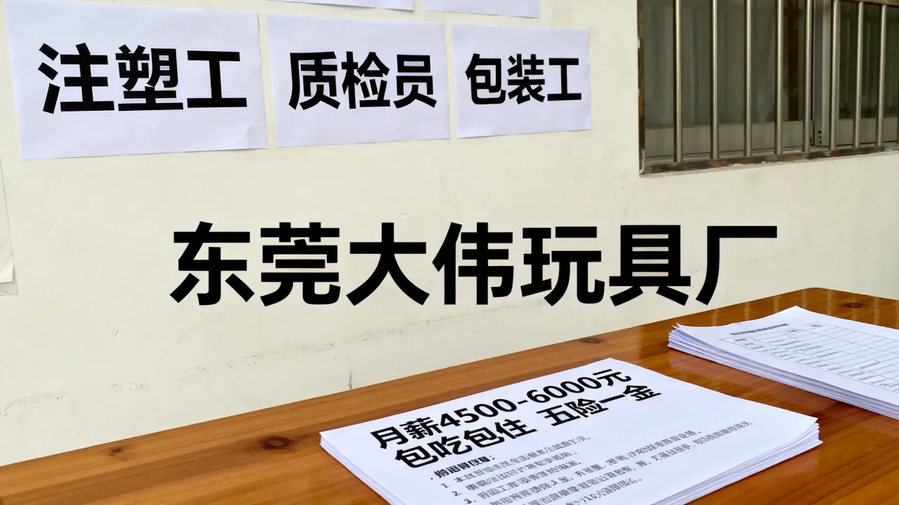 东莞大伟玩具厂招聘有哪些职位，待遇怎么样，长尾词，招聘信息最新-图3