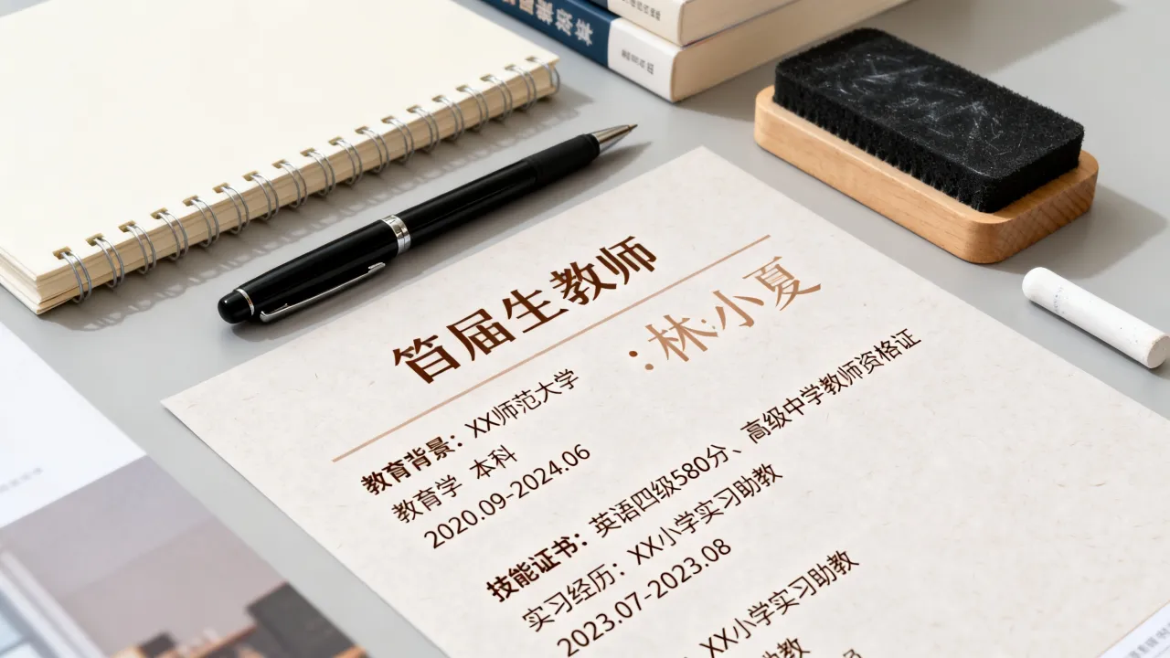 当老师简历怎么写?没有教学经验的应届生教师简历怎么写-图2 当老师简历怎么写?没有教学经验的应届生教师简历怎么写-图2