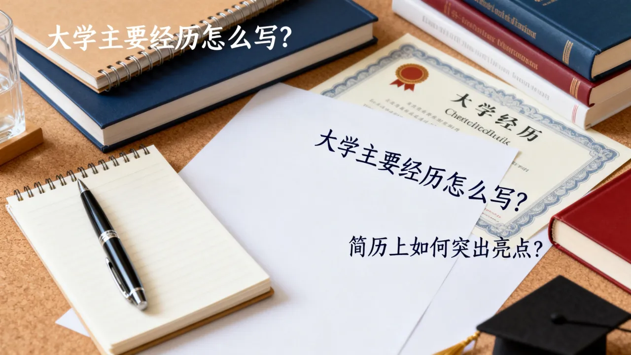 大学主要经历怎么写?简历上如何突出亮点,长尾疑问词-图3 大学主要经历怎么写?简历上如何突出亮点,长尾疑问词-图3