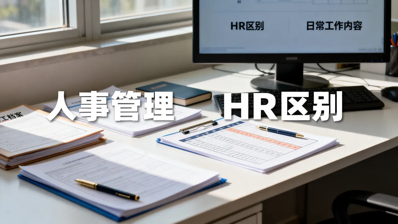 人事管理和HR有什么区别?,人事管理日常工作内容有哪些-图3 人事管理和HR有什么区别?,人事管理日常工作内容有哪些-图3
