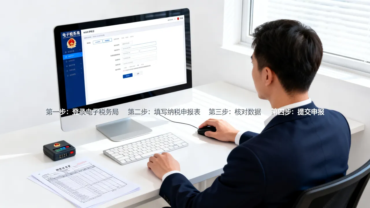 网上如何申报纳税，企业网上报税具体办理流程是什么-图1