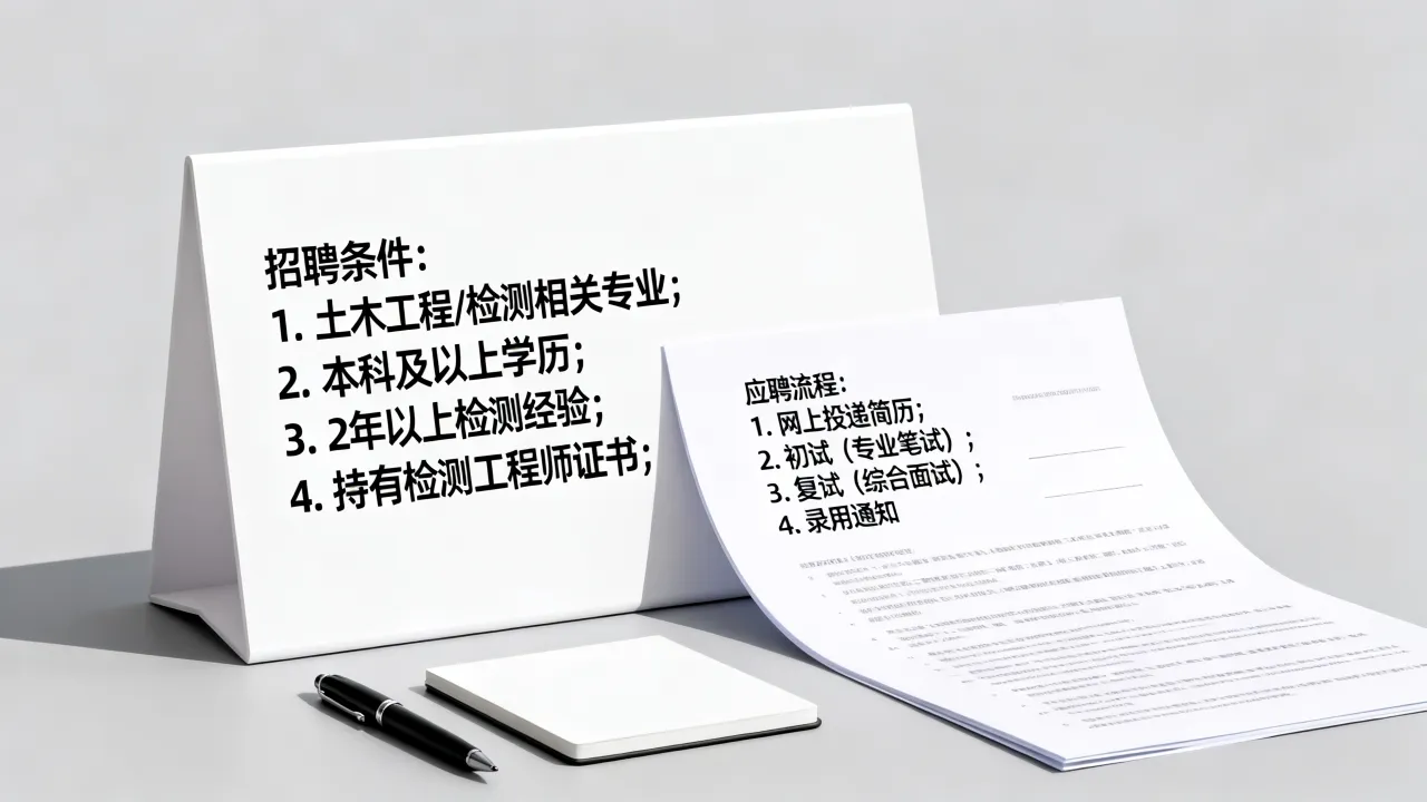 河南省交院检测加固招聘条件有哪些,怎么应聘?-图1 河南省交院检测加固招聘条件有哪些,怎么应聘?-图1