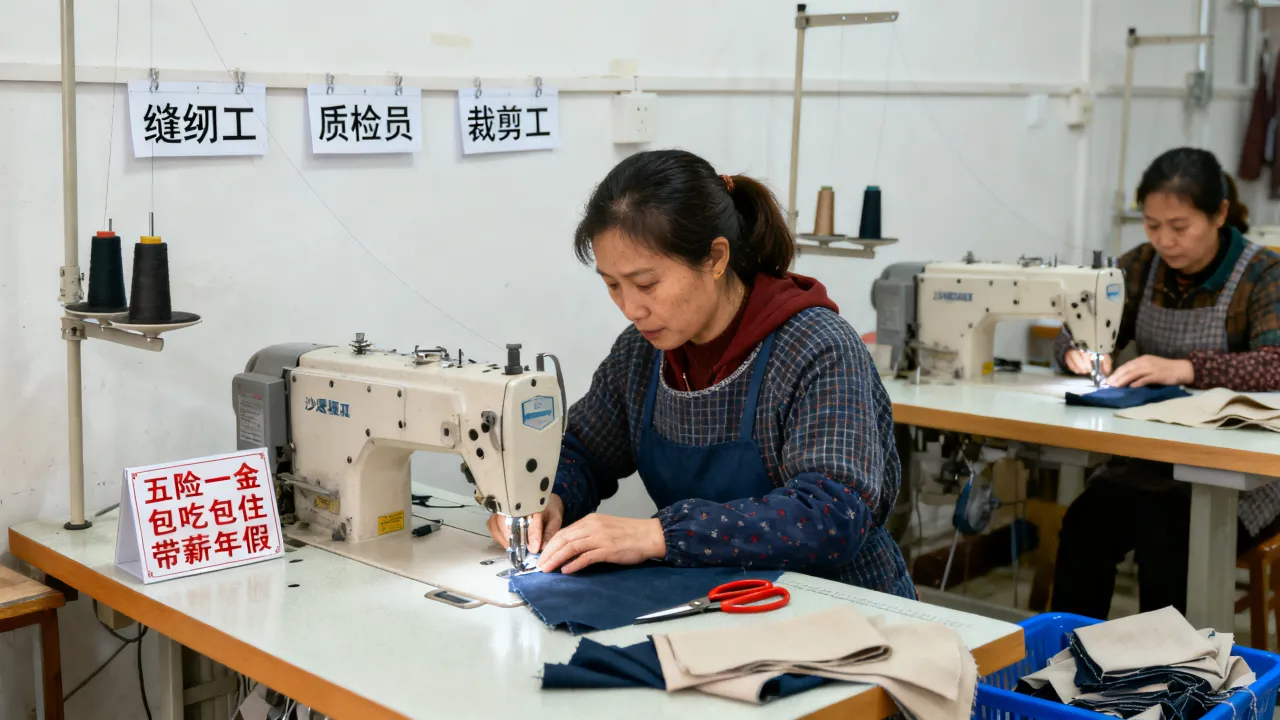 沙溪樱井制衣厂正在招聘吗,有哪些岗位和福利待遇?-图3 沙溪樱井制衣厂正在招聘吗,有哪些岗位和福利待遇?-图3