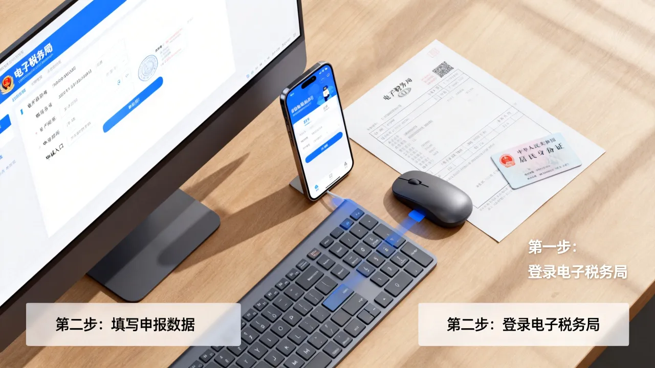 国税怎么网上申报，网上报税具体操作步骤是什么