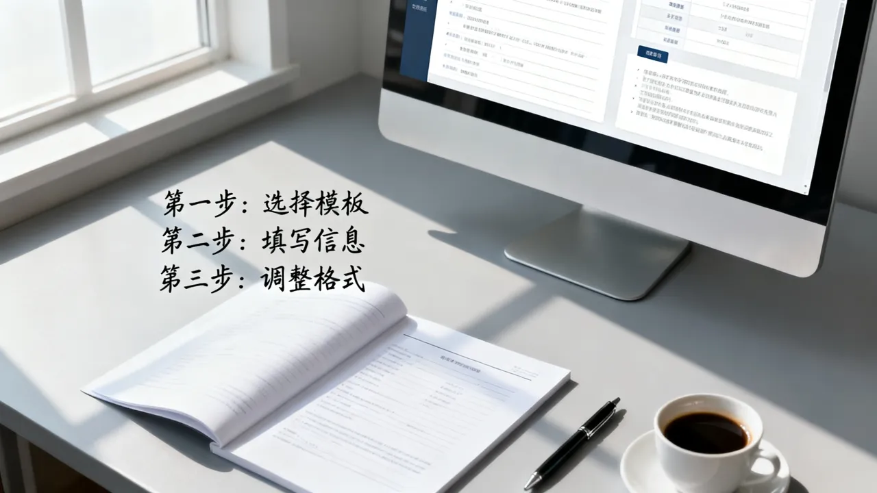 电脑上怎么弄简历,电脑上制作简历的详细步骤有哪些?-图2 电脑上怎么弄简历,电脑上制作简历的详细步骤有哪些?-图2