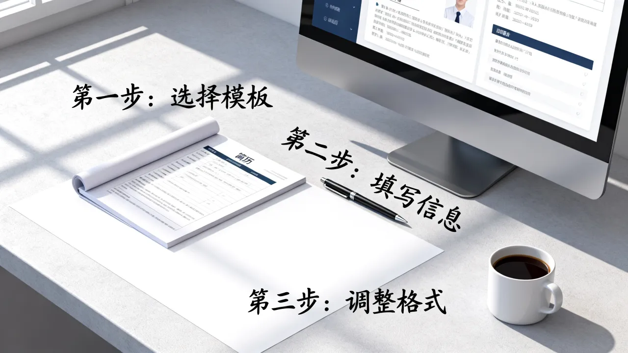 电脑上怎么弄简历,电脑上制作简历的详细步骤有哪些?-图3 电脑上怎么弄简历,电脑上制作简历的详细步骤有哪些?-图3