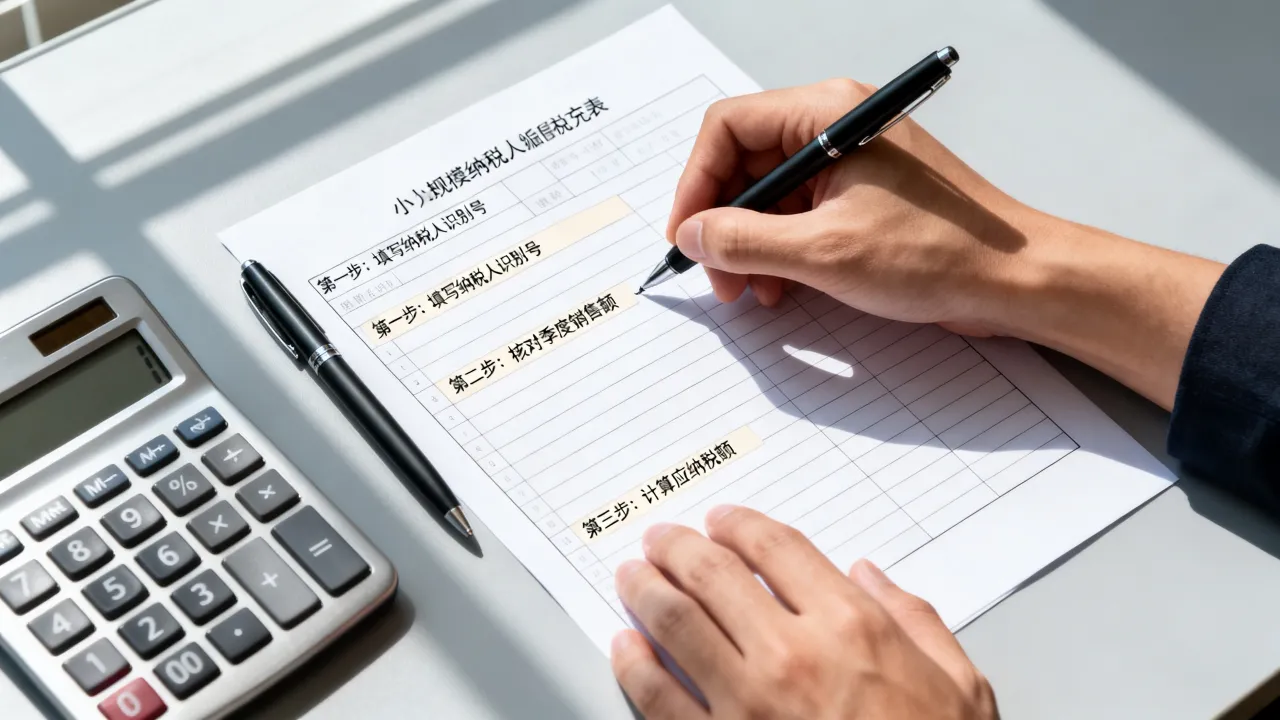 如何填写增值税申报表?小规模纳税人增值税申报表怎么填写-图1 如何填写增值税申报表?小规模纳税人增值税申报表怎么填写-图1