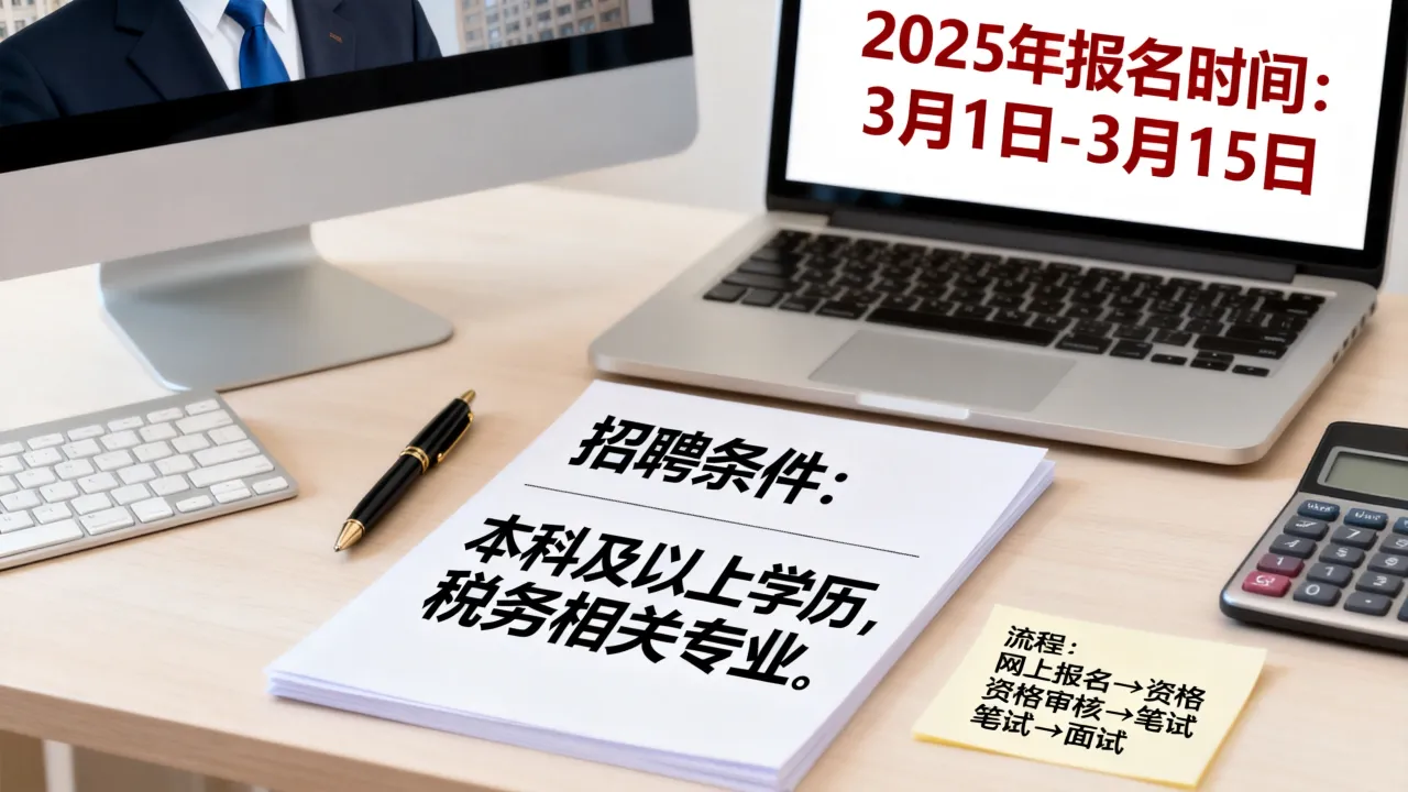 北京国家税务局招聘条件是什么,2025年报名时间及流程详解-图2 北京国家税务局招聘条件是什么,2025年报名时间及流程详解-图2