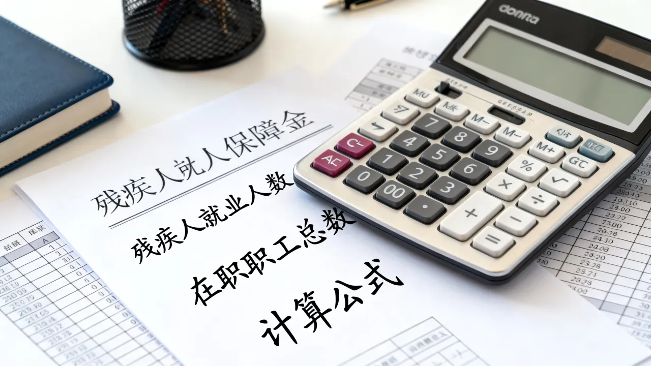 如何计算残疾人保障金,残疾人就业保障金怎么算?