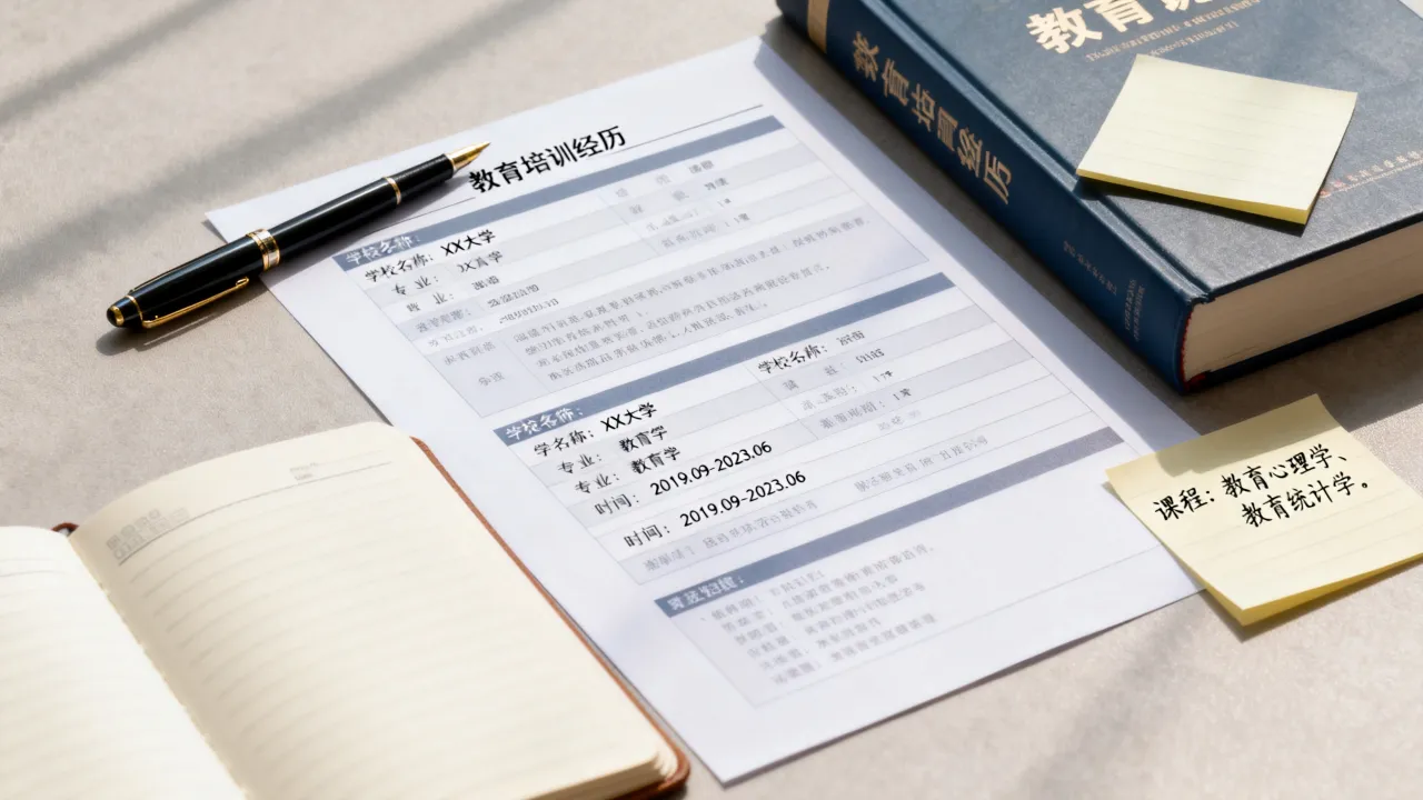简历的教育培训怎么写，教育培训经历怎么写才标准-图3