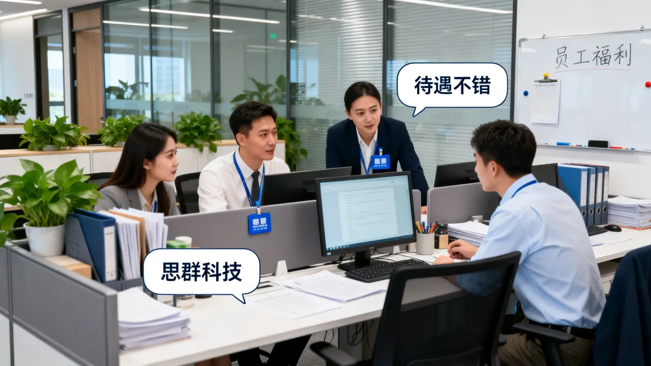 上海思群怎么样,公司靠谱吗员工待遇好不好值得去吗?-图2 上海思群怎么样,公司靠谱吗员工待遇好不好值得去吗?-图2