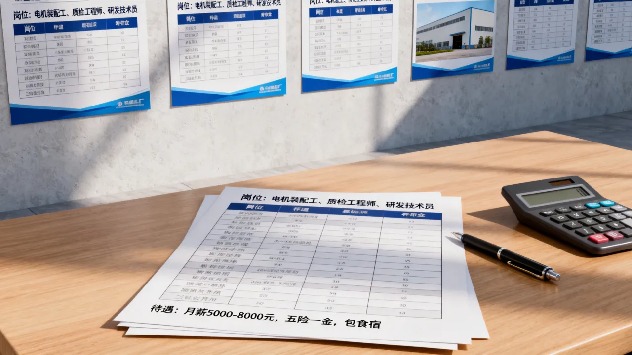 南浔浔东电机厂招聘信息最新岗位有哪些,招工工资待遇怎么样?-图1 南浔浔东电机厂招聘信息最新岗位有哪些,招工工资待遇怎么样?-图1