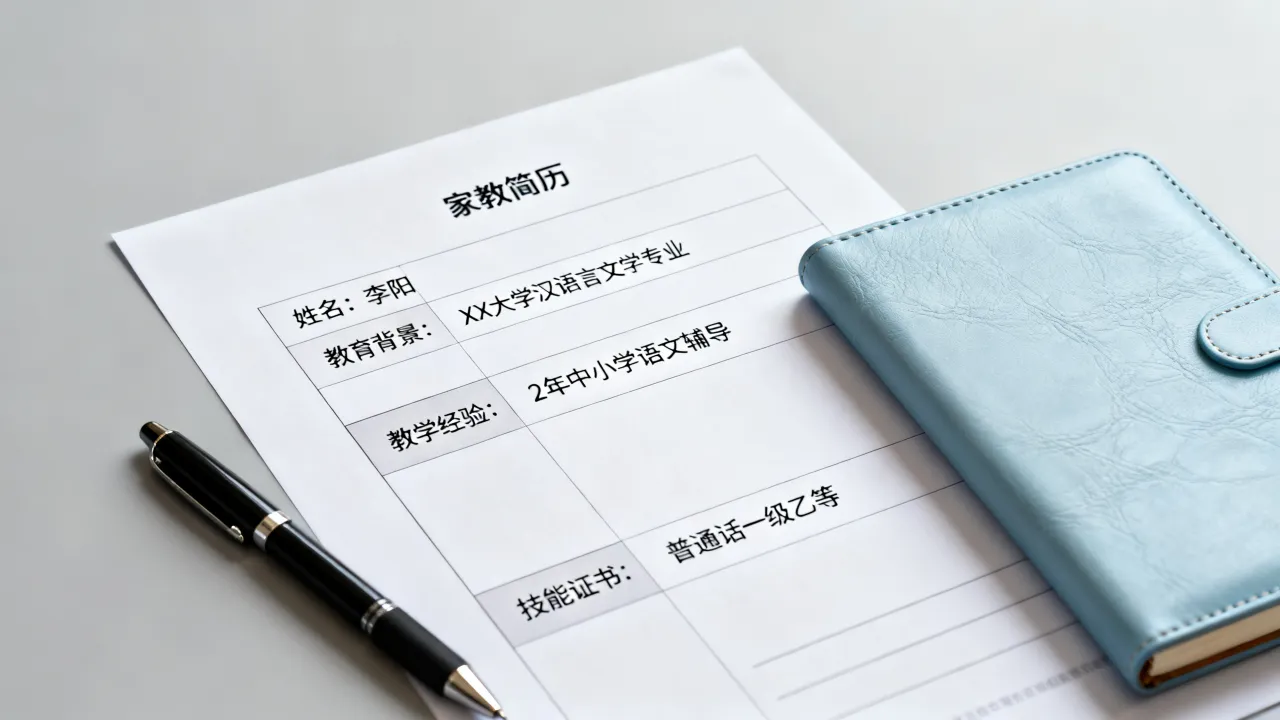 家教简历怎么写,大学生家教简历怎么写才能吸引家长?-图3 家教简历怎么写,大学生家教简历怎么写才能吸引家长?-图3