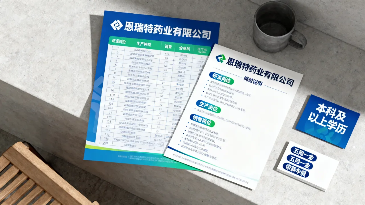 恩瑞特药业有限公司招聘有哪些岗位,恩瑞特药业招聘条件待遇怎么样?-图3 恩瑞特药业有限公司招聘有哪些岗位,恩瑞特药业招聘条件待遇怎么样?-图3
