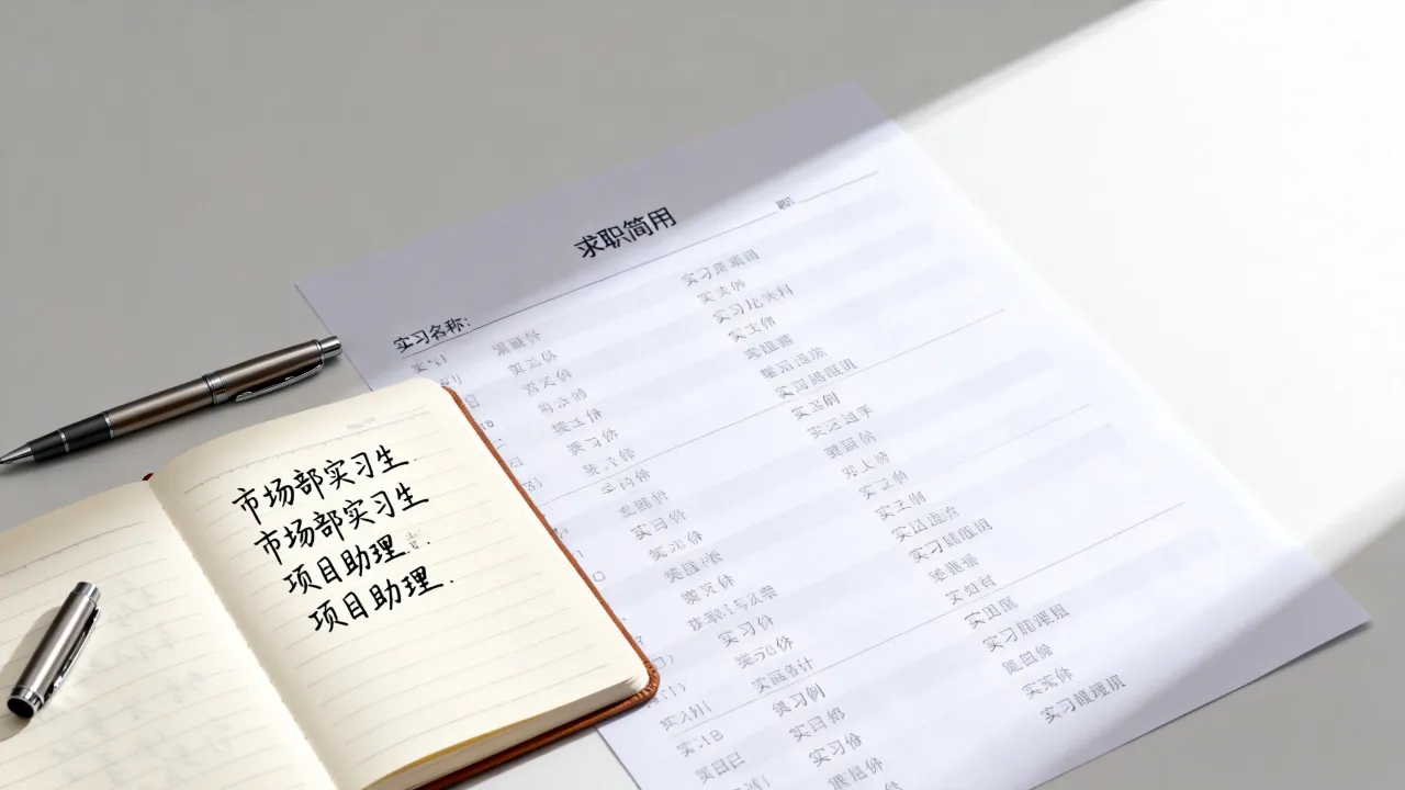 实习名称怎么写，求职简历中的实习名称怎么填？-图1