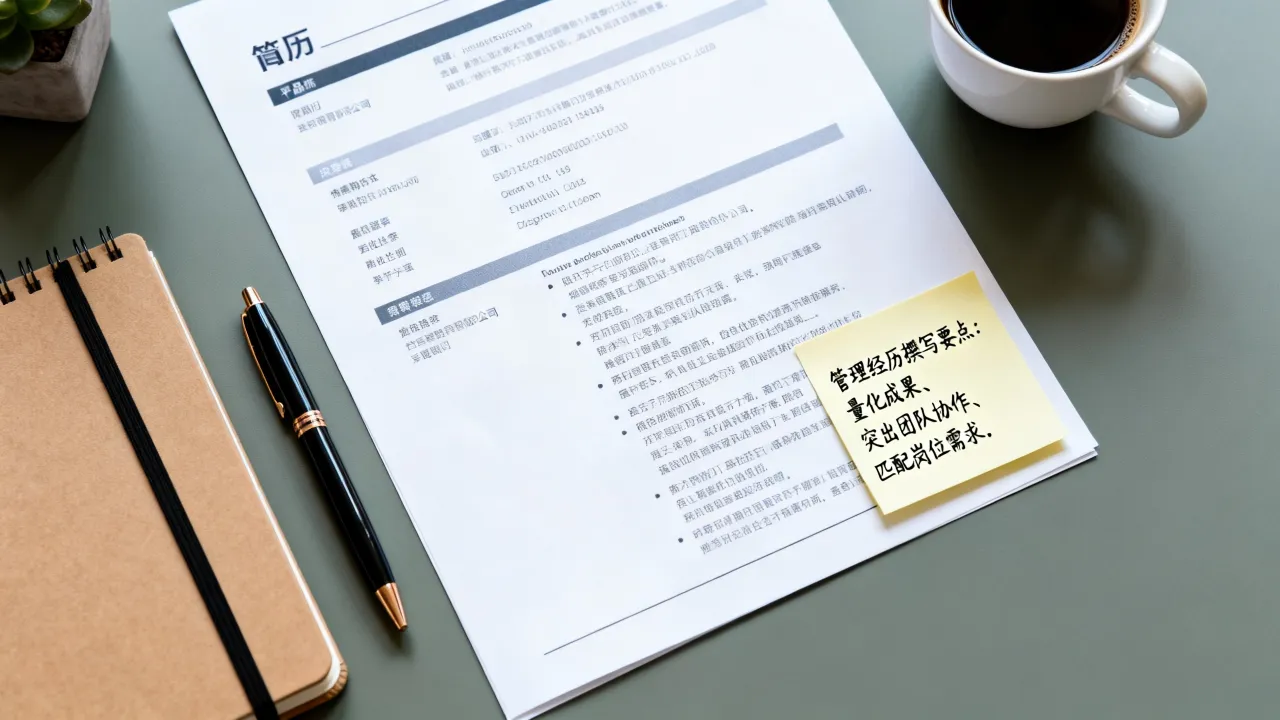 管理经历怎么写?简历管理经验描述技巧有哪些-图3 管理经历怎么写?简历管理经验描述技巧有哪些-图3