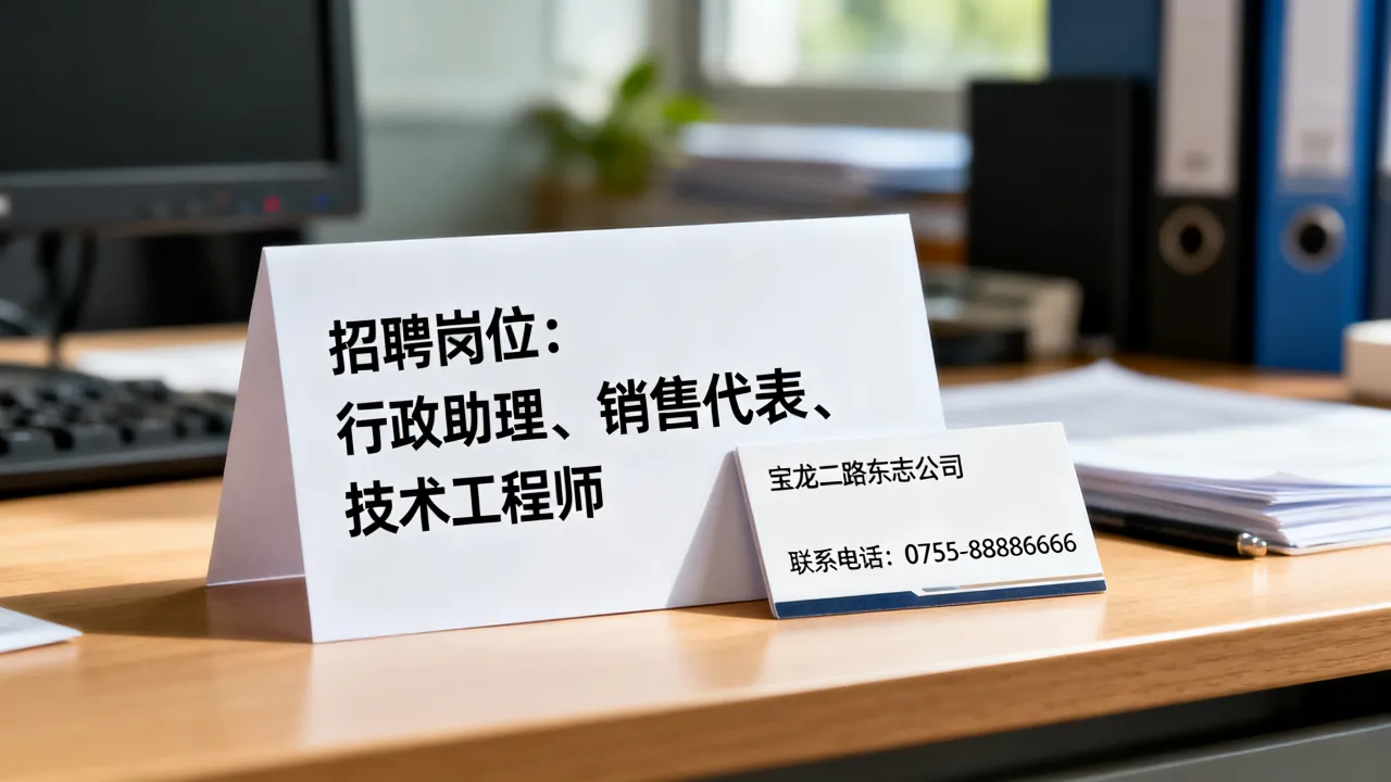 宝龙二路东志招聘有哪些岗位,附近找工作联系电话-图3 宝龙二路东志招聘有哪些岗位,附近找工作联系电话-图3