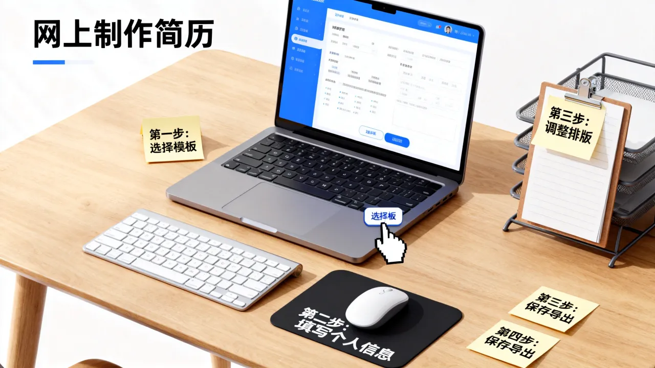怎么网上制作简历？网上制作简历的详细步骤有哪些？