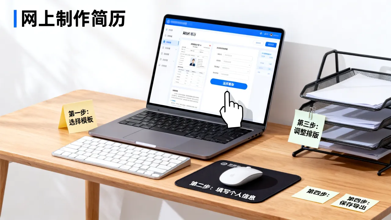 怎么网上制作简历?网上制作简历的详细步骤有哪些?-图2 怎么网上制作简历?网上制作简历的详细步骤有哪些?-图2
