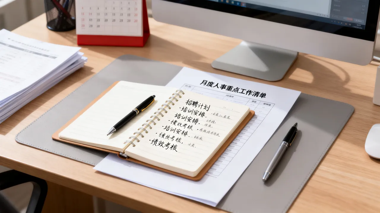 人事经理月工作计划怎么写?月度人事重点工作安排清单-图3 人事经理月工作计划怎么写?月度人事重点工作安排清单-图3