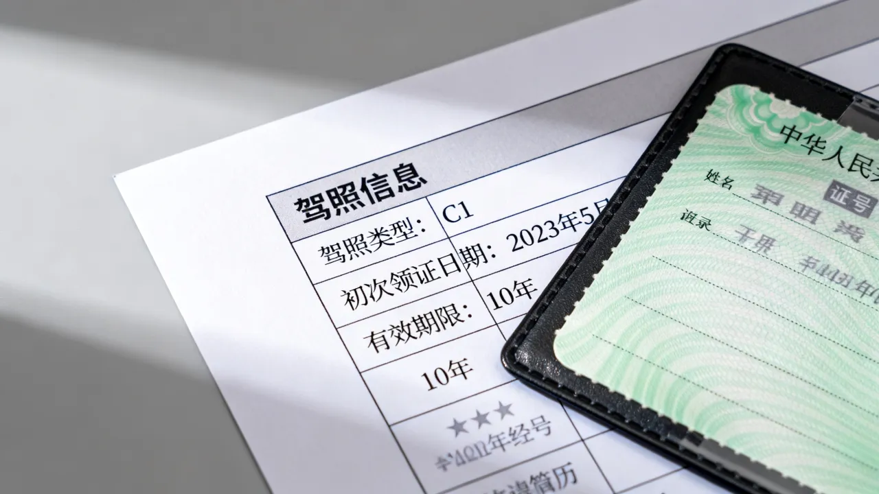 简历中驾照怎么写？简历驾照填写格式与注意事项-图1