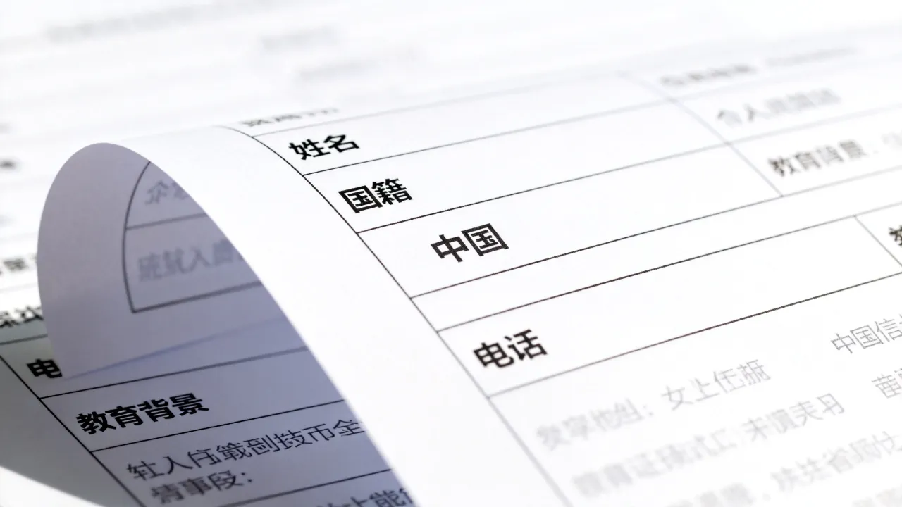 简历国籍怎么填，个人简历国籍一栏如何正确填写-图1
