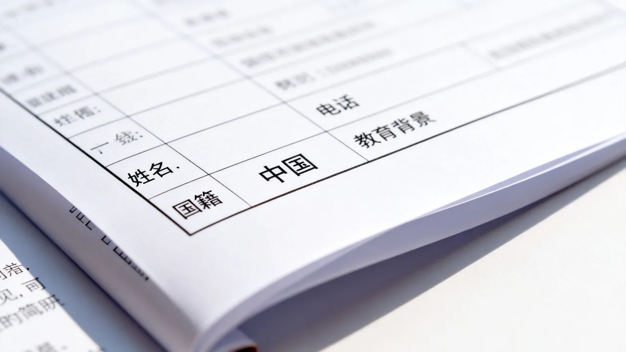 简历国籍怎么填，个人简历国籍一栏如何正确填写-图3
