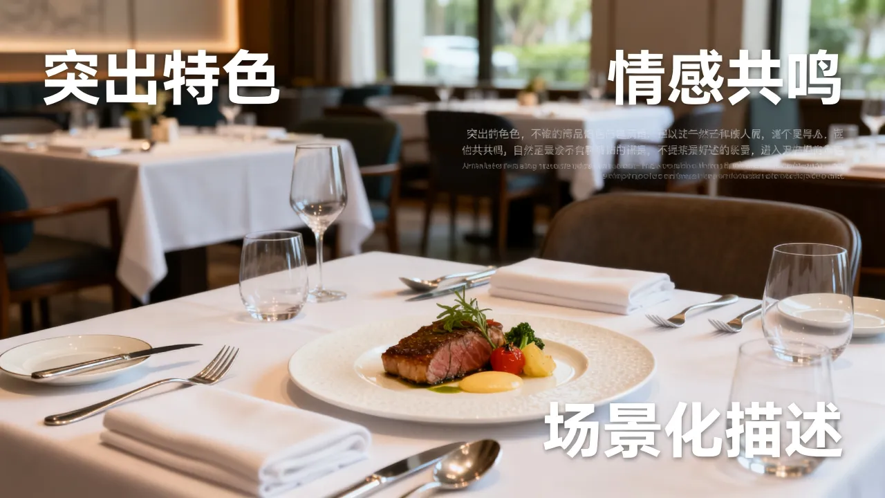 饭店简介怎么写吸引人?餐厅介绍文案爆款技巧-图1 饭店简介怎么写吸引人?餐厅介绍文案爆款技巧-图1