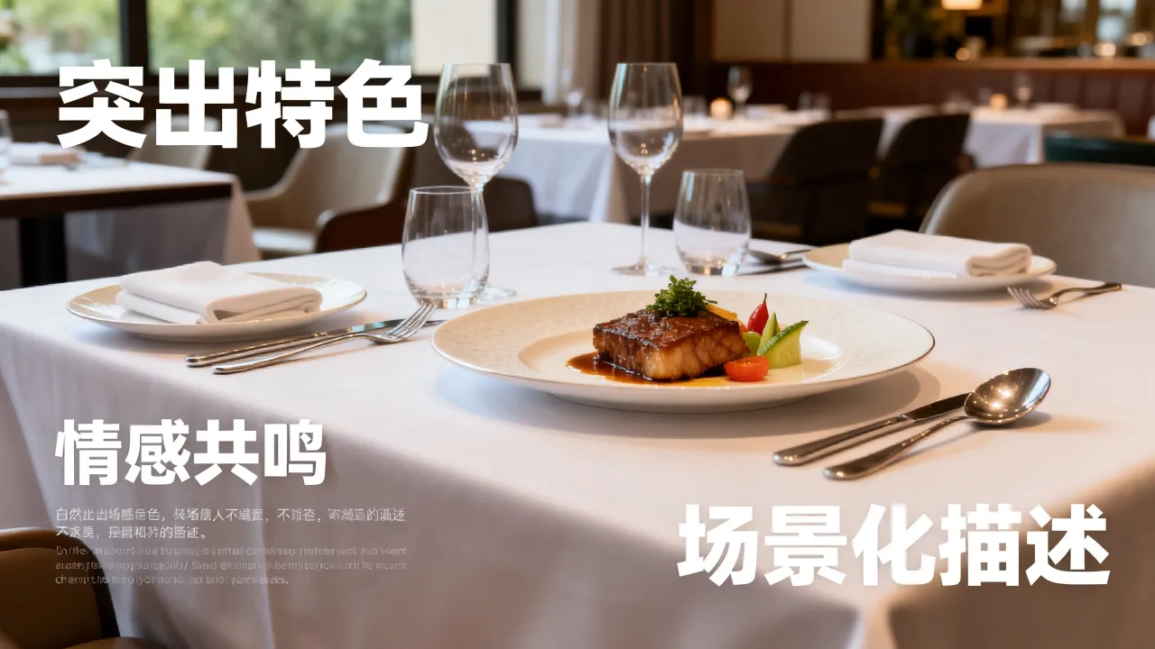 饭店简介怎么写吸引人?餐厅介绍文案爆款技巧-图3 饭店简介怎么写吸引人?餐厅介绍文案爆款技巧-图3
