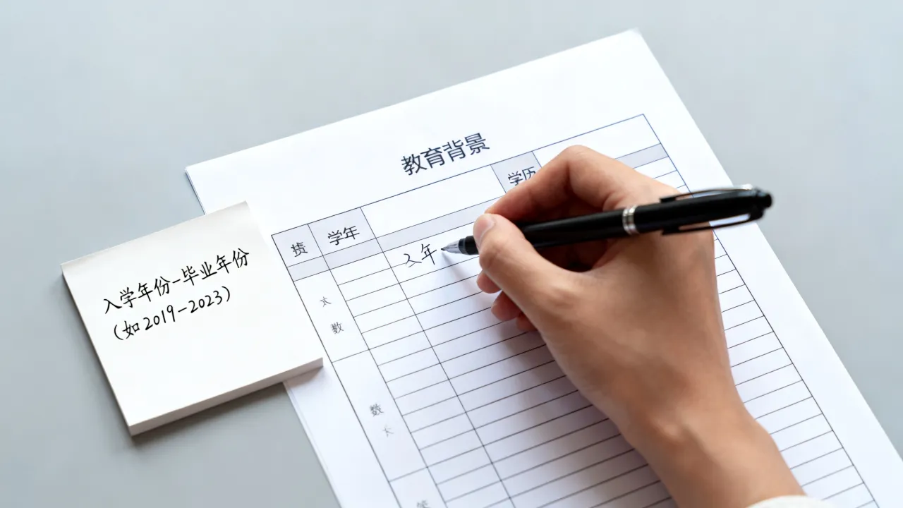 简历学年怎么填，简历中的学年怎么填写才正确？-图1