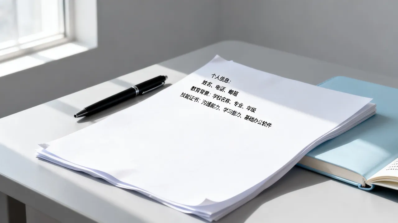 暑假工简历怎么写?学生党没有经验如何写好暑假工简历?-图1 暑假工简历怎么写?学生党没有经验如何写好暑假工简历?-图1