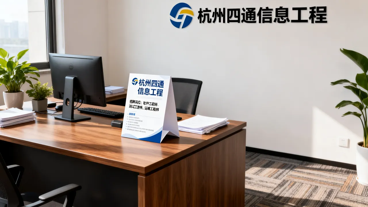 杭州四通信息工程招聘怎么样,杭州四通信息工程招聘有哪些岗位?-图3 杭州四通信息工程招聘怎么样,杭州四通信息工程招聘有哪些岗位?-图3