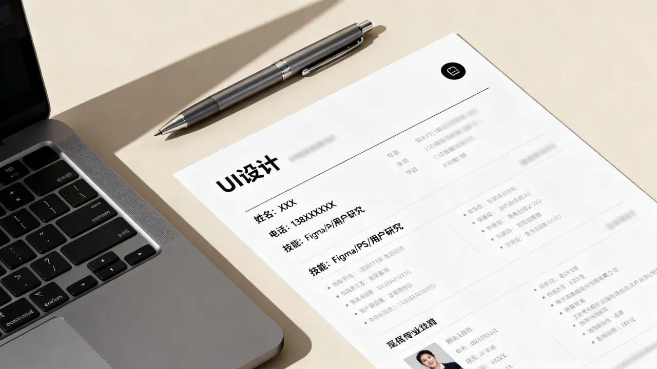 UI设计简历怎么写才算优秀,没有项目经验怎么突出优势-图2 UI设计简历怎么写才算优秀,没有项目经验怎么突出优势-图2