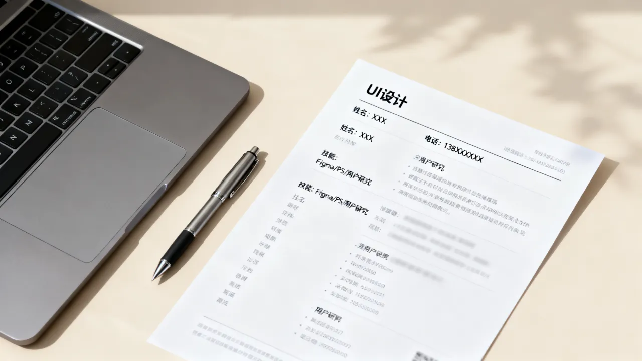 UI设计简历怎么写才算优秀,没有项目经验怎么突出优势-图3 UI设计简历怎么写才算优秀,没有项目经验怎么突出优势-图3