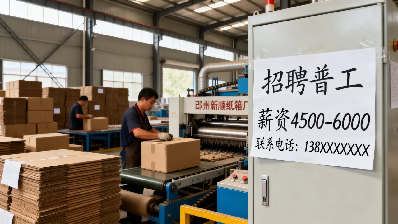 邳州新顺纸箱厂招聘吗,现在还好进厂吗-图1 邳州新顺纸箱厂招聘吗,现在还好进厂吗-图1