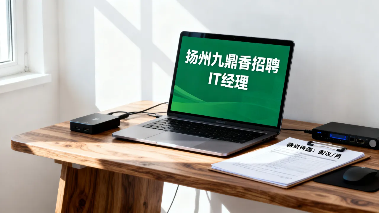 扬州九鼎香招聘IT经理是真的吗？扬州九鼎香IT经理薪资待遇如何-图2
