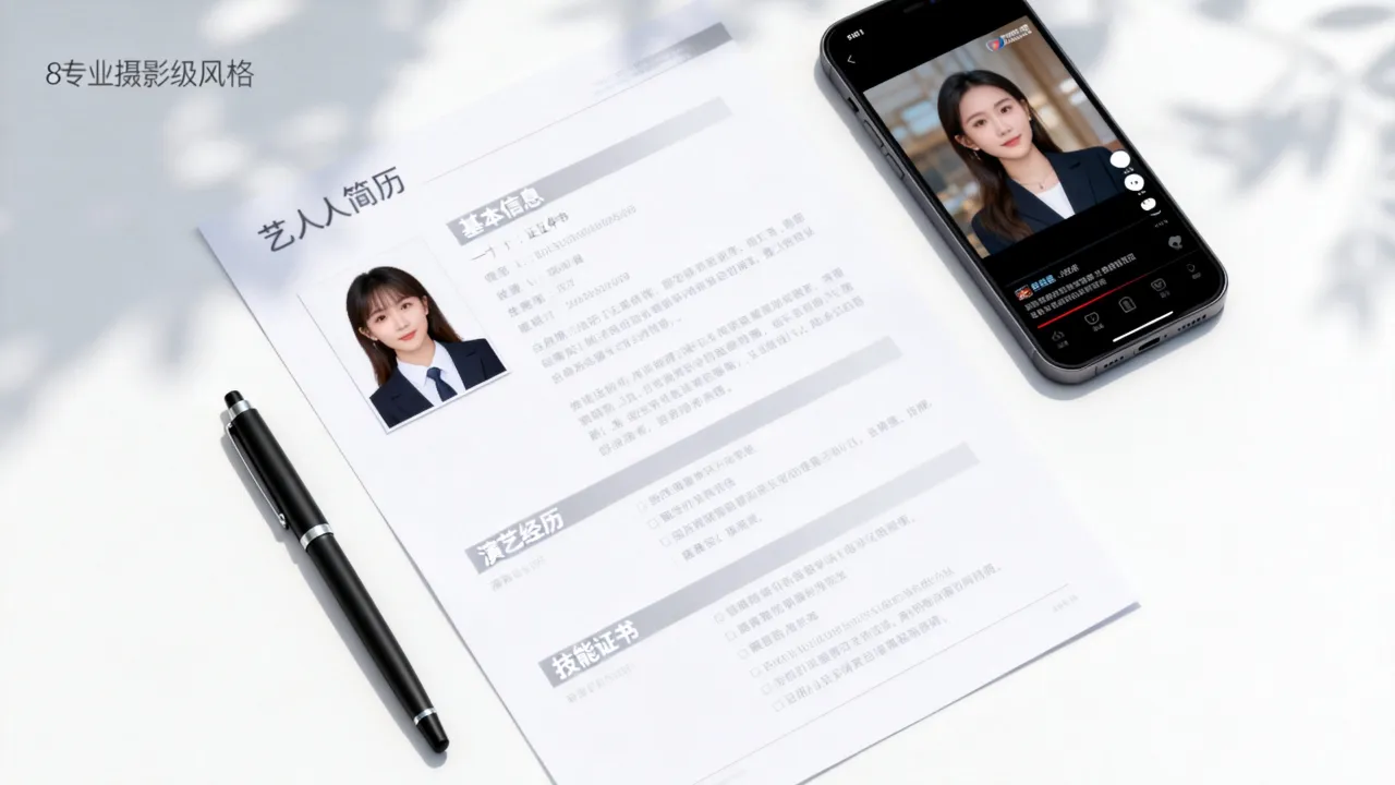 艺人简历怎么做？零基础新人求职必备指南，有哪些要点？-图3