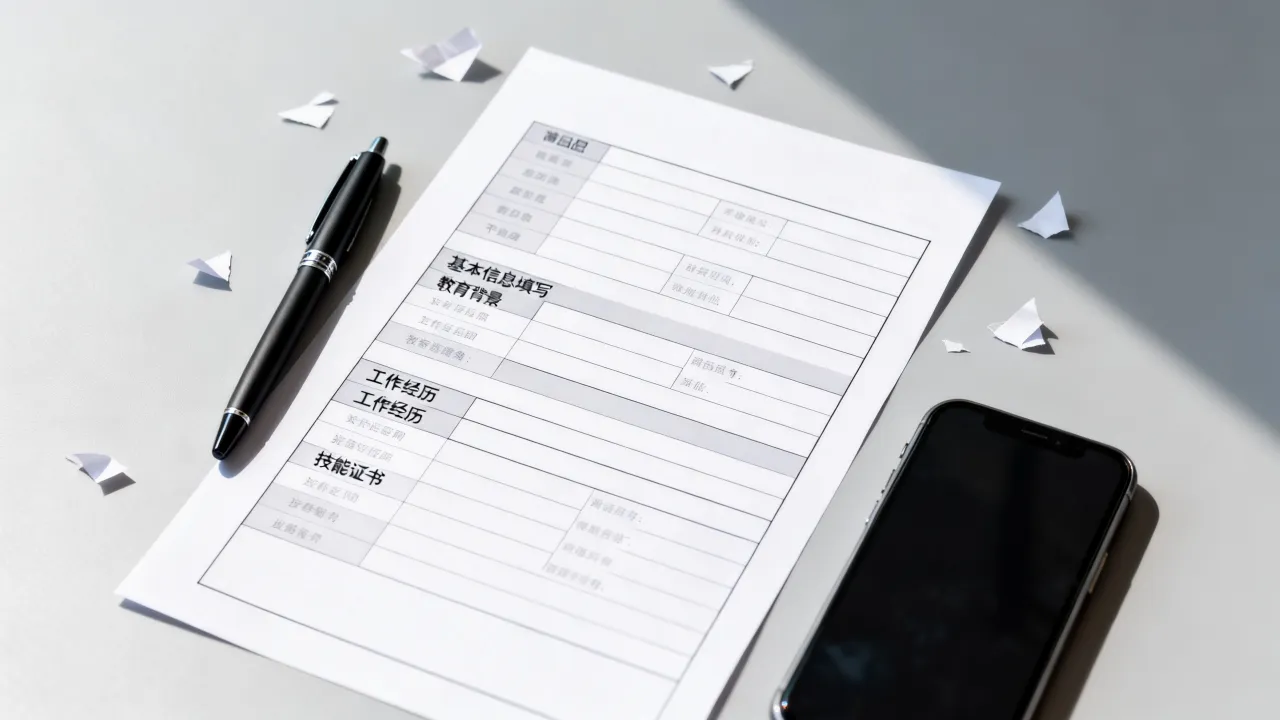 简历表格怎么填，填写简历表格时有哪些需要注意的事项？-图3
