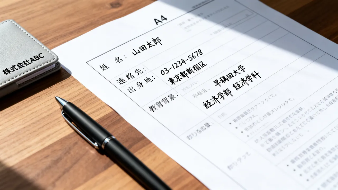 简历日语怎么说,日语简历的正确写法与翻译是什么-图1 简历日语怎么说,日语简历的正确写法与翻译是什么-图1