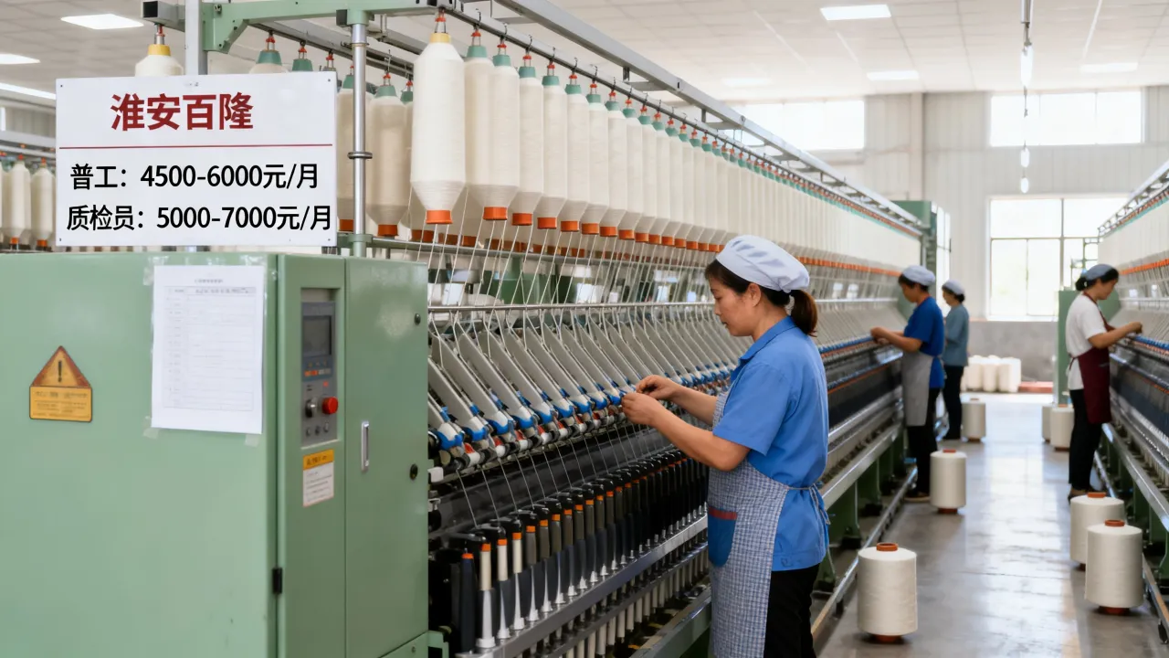 淮安百隆纺织厂招聘吗,淮安百隆纺织厂招聘工资待遇怎么样