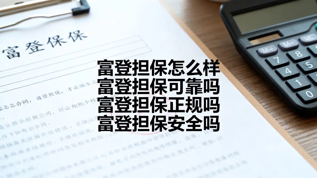 富登担保怎么样,富登担保可靠吗正规吗安全吗-图2 富登担保怎么样,富登担保可靠吗正规吗安全吗-图2