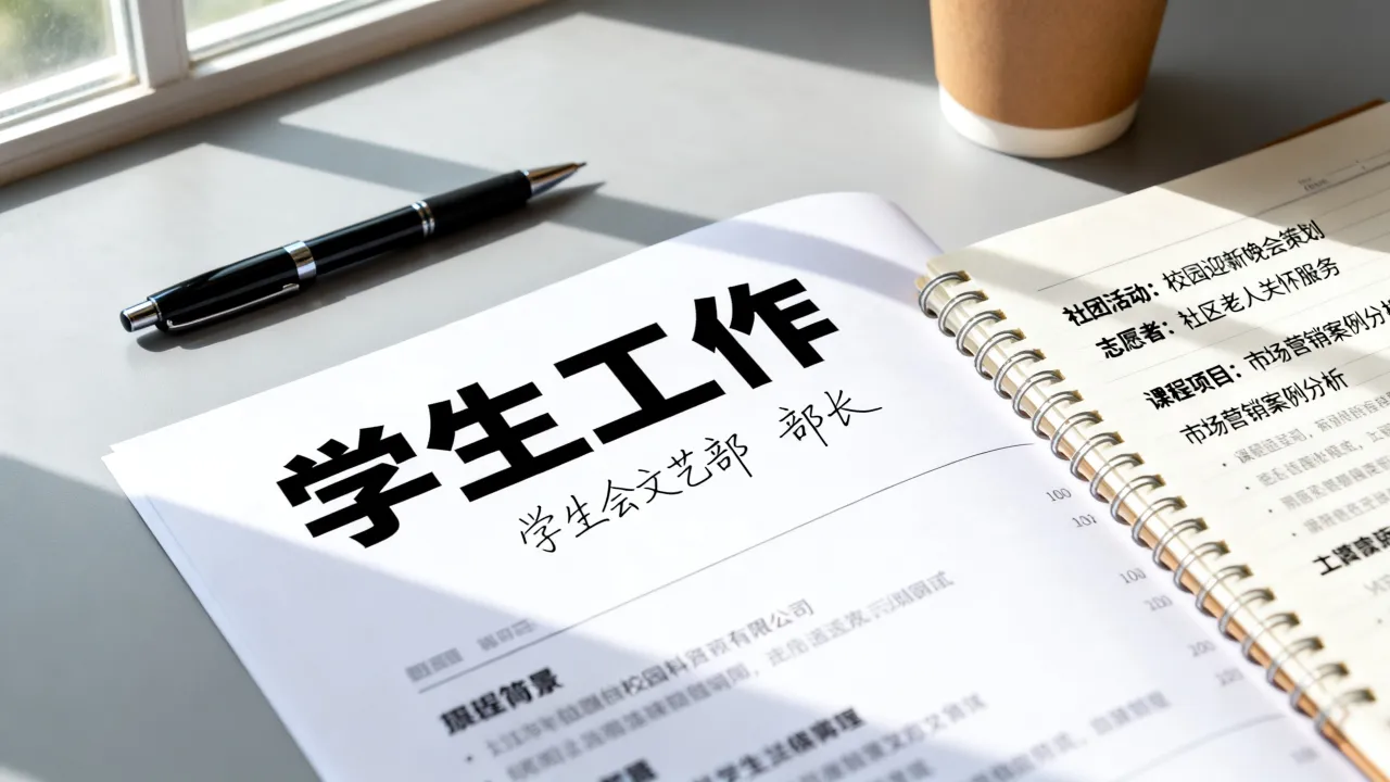 简历学生工作怎么写?没有实习经历怎么办,没有相关经验怎么补充-图3 简历学生工作怎么写?没有实习经历怎么办,没有相关经验怎么补充-图3