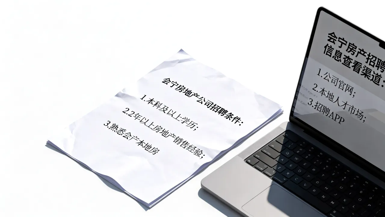 会宁房地产公司招聘条件是什么?,会宁房产招聘信息在哪看?