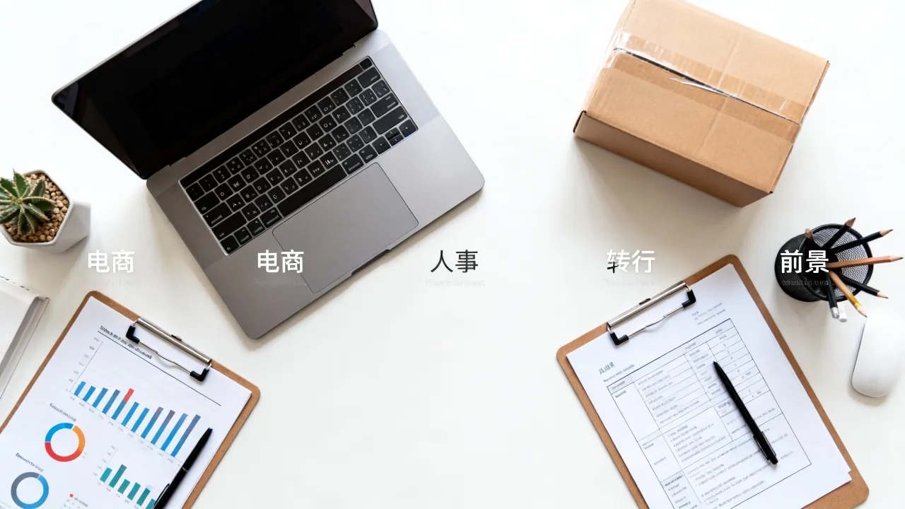 电商和人事哪个好,零基础转行做哪个更吃香有前途?-图2 电商和人事哪个好,零基础转行做哪个更吃香有前途?-图2
