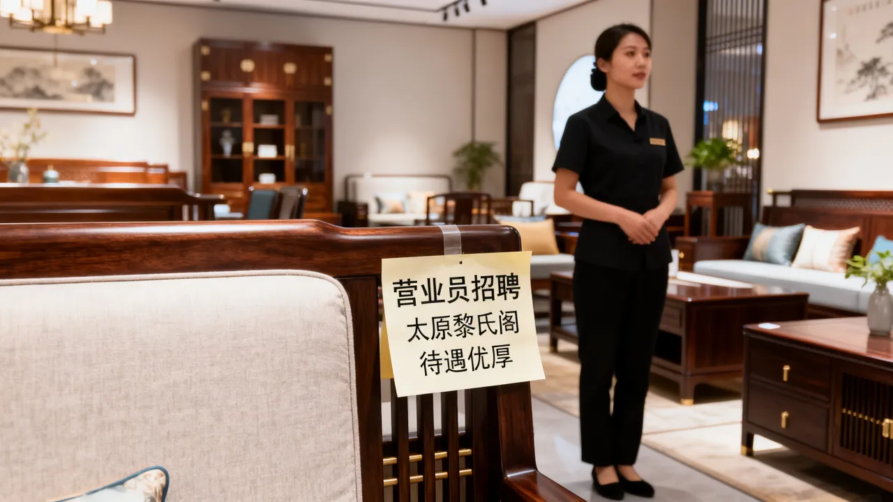 黎氏阁家具招聘营业员怎么样,太原黎氏阁营业员招聘条件待遇?