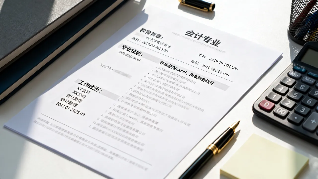 会计专业怎么写简历,会计专业简历有哪些写作技巧?