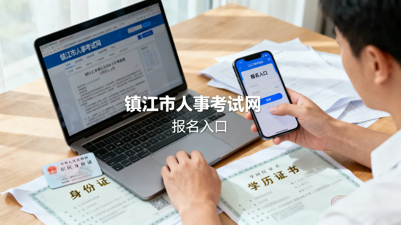 镇江市人事考试招聘公告在哪里查看?, 如何报名