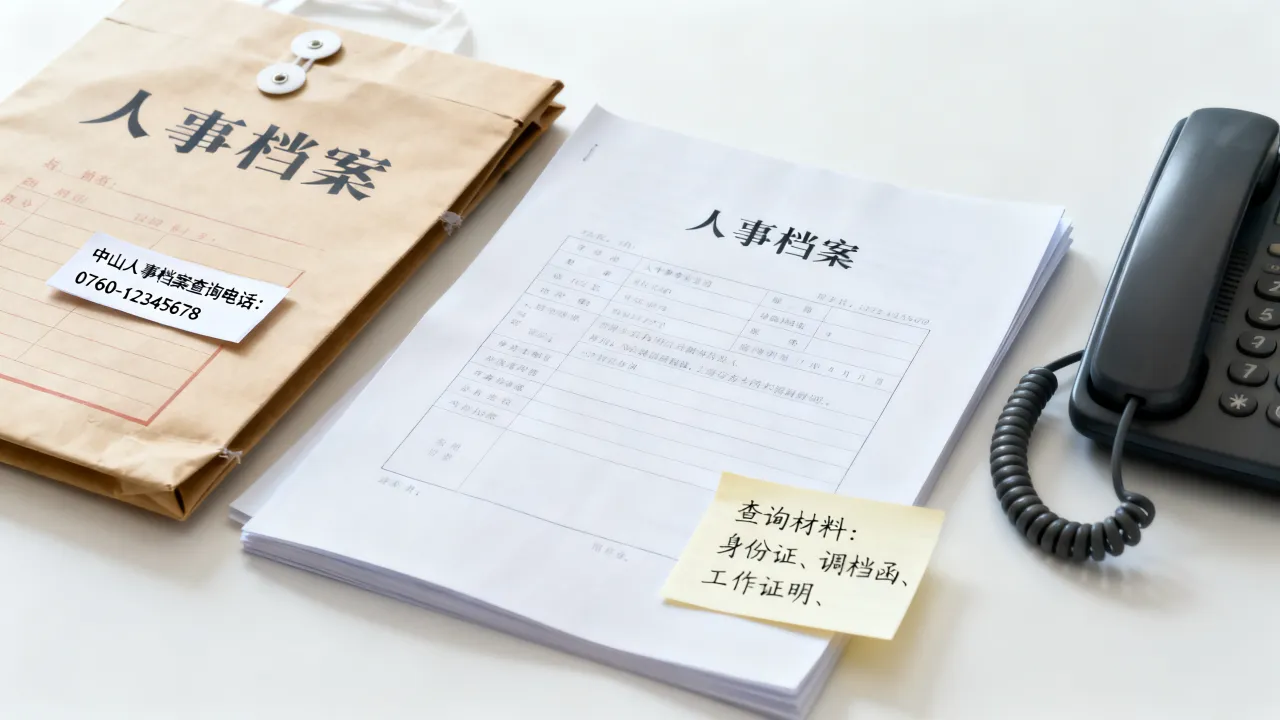 中山人事档案查询电话多少,中山人事档案查询需要什么材料?-图2 中山人事档案查询电话多少,中山人事档案查询需要什么材料?-图2