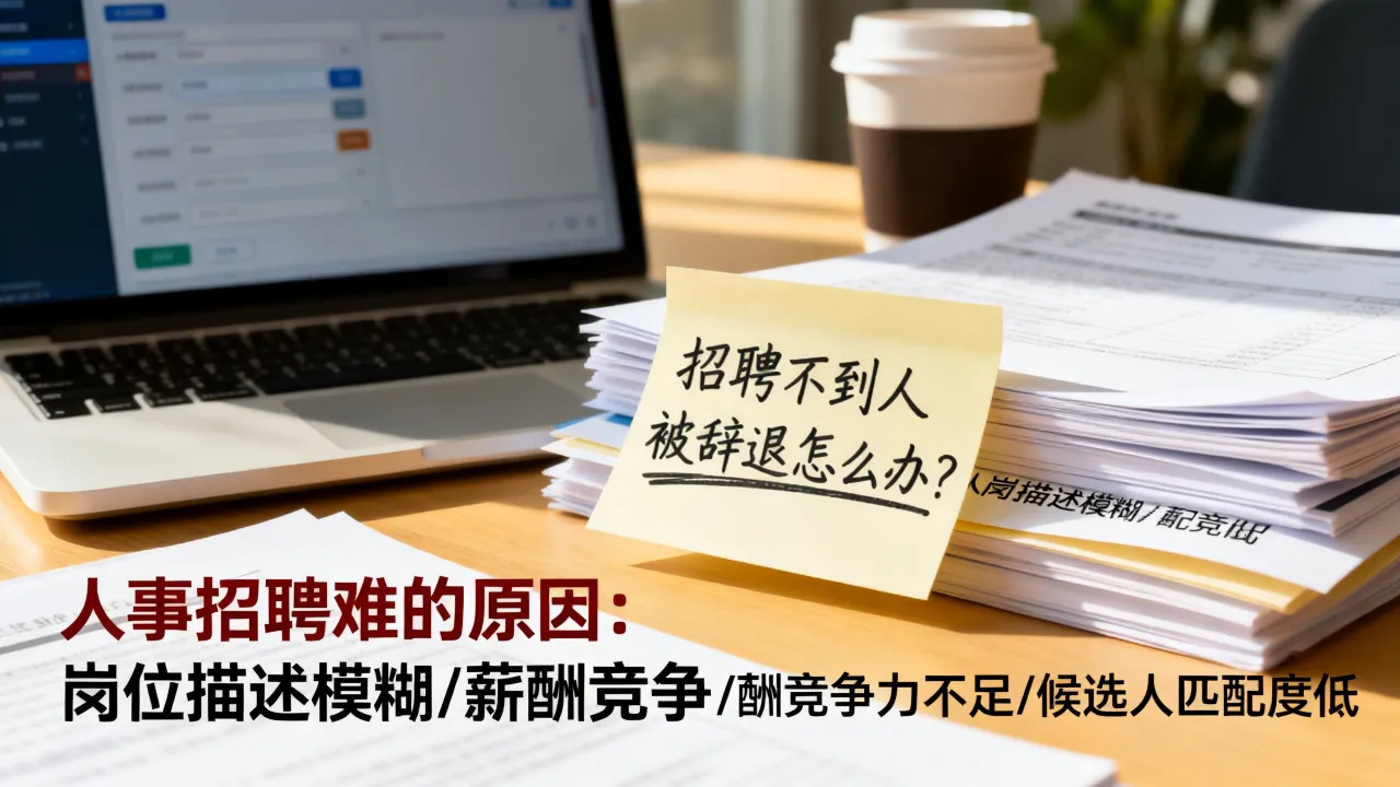 招聘不到人被辞退怎么办?人事招聘难的原因有哪些?