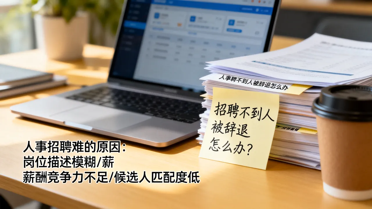 招聘不到人被辞退怎么办？人事招聘难的原因有哪些？-图3